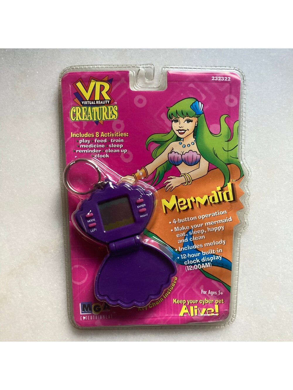 VR Virtual Reality Creatures Mermaid Virtual Pet Tested Toy Tamagotchi